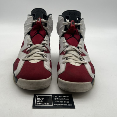 最終値下‼️ Air Jordan 6 [Carmine ] USED品 Authentic Air Jordan 6 VI Retro Carmine Countdown Pack 2008 size
