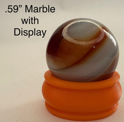Glass Marble With Display Included  lot #7890
