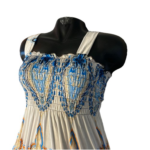 Docele Vestito Donna Casual Estivo Senza Maniche, Stampa Floreale Abito Lungo - Foto 2 di 7