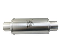 Xtreme Stainless Steel Packed Resonator - 3 Inout - 5 Round