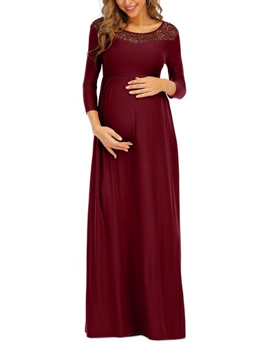 Peauty Red Maternity Dress Maternity Dress Maternity Dress for Baby Shower