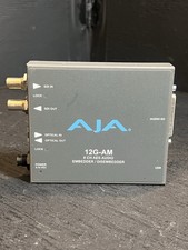 AJA 12G AM 8 Channel AES Audio Embedder/Disembedder