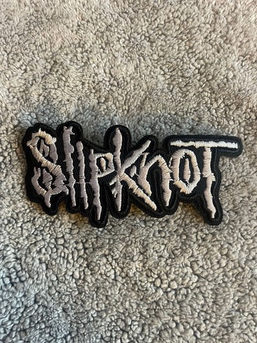 Slipknot Logo Sew On Patch Metal rock Band Battle Vest Jacket Gig Festival - Picture 1 of 2