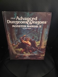 TSR Advanced Dungeons&Dragons Monster Manual II by Gary Gygax 1983