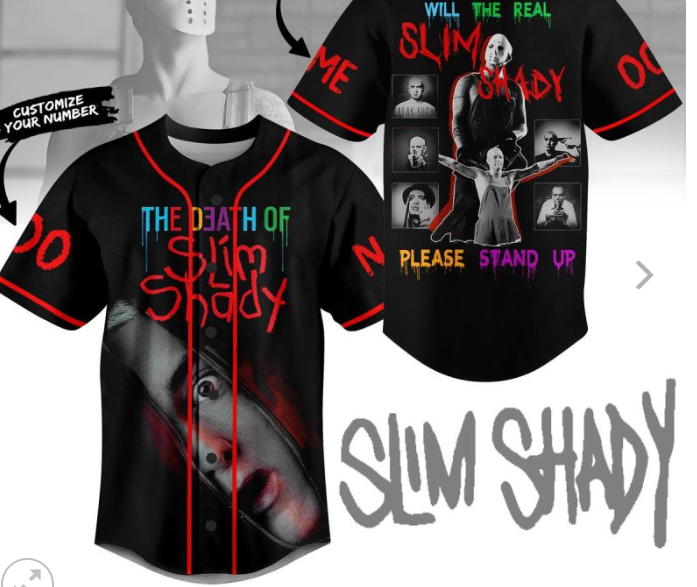 new, Eminem Baseball Jersey - jersey baseball, best 3D gift,new