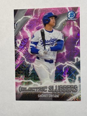 SHOHEI OHTANI 2026 BOWMAN MEGA BOX PINK MOJO CHROME REFRACTOR ES 81/199 DODGERS
