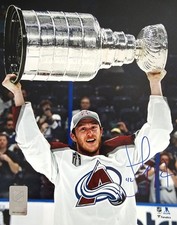 Josh Manson Colorado Avalanche Signed Autographed Stanley Cup 8x10 Photo