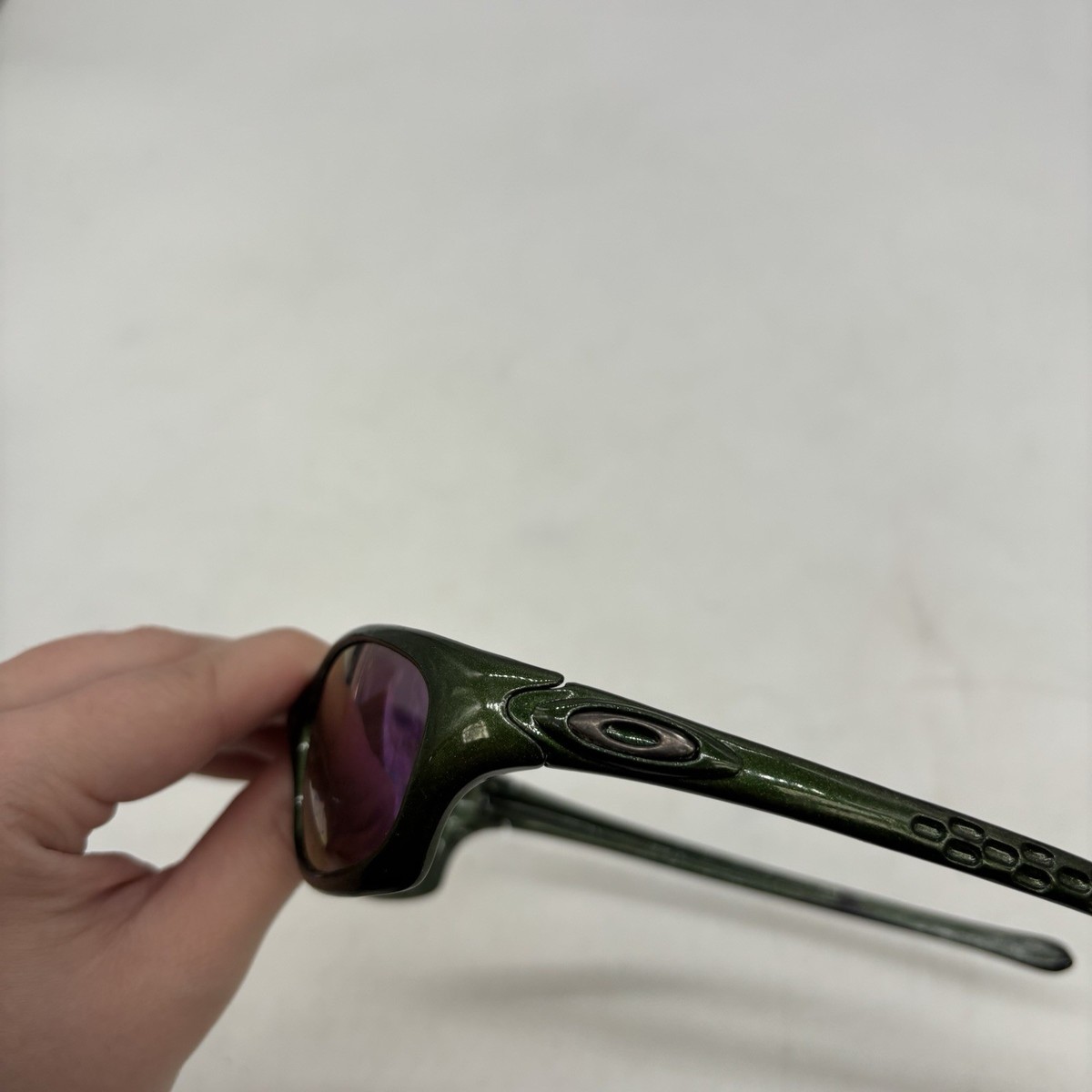 Oakley Fives 1.0 Algae Green with Gold Iridium Lenses and Gold