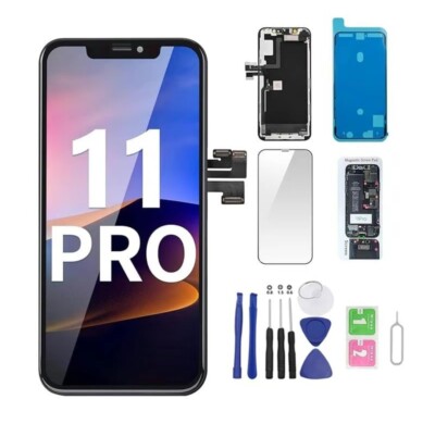 For iPhone 11 Pro OLED LCD Screen Replacement Touch Display Digitizer Assembly