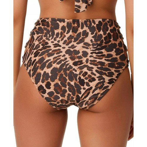 Costume da bagno donna BAR III stampa ghepardo vita alta bikini slip TAGLIA MEDIA nuovo - Foto 2 di 5