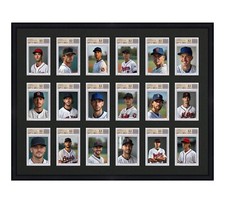 BGS BVG Graded Card Frame Display Holds 18 Slabs Baseball, UV Protection option