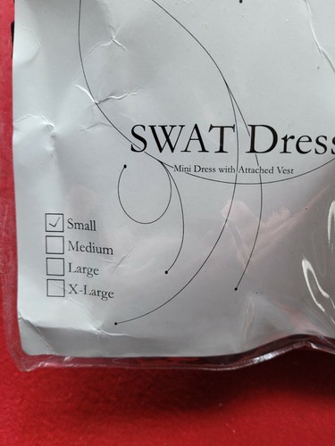 Women's Sexy S.W.A.T Halloween Costume Dress Size Small - Picture 2 of 4