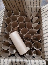 Lot of 50 Empty Toilet Paper Rolls Cardboard Tubes Arts  Crafts School Project