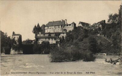 CPA SAUVETERRE Ansicht des Berges (805856)