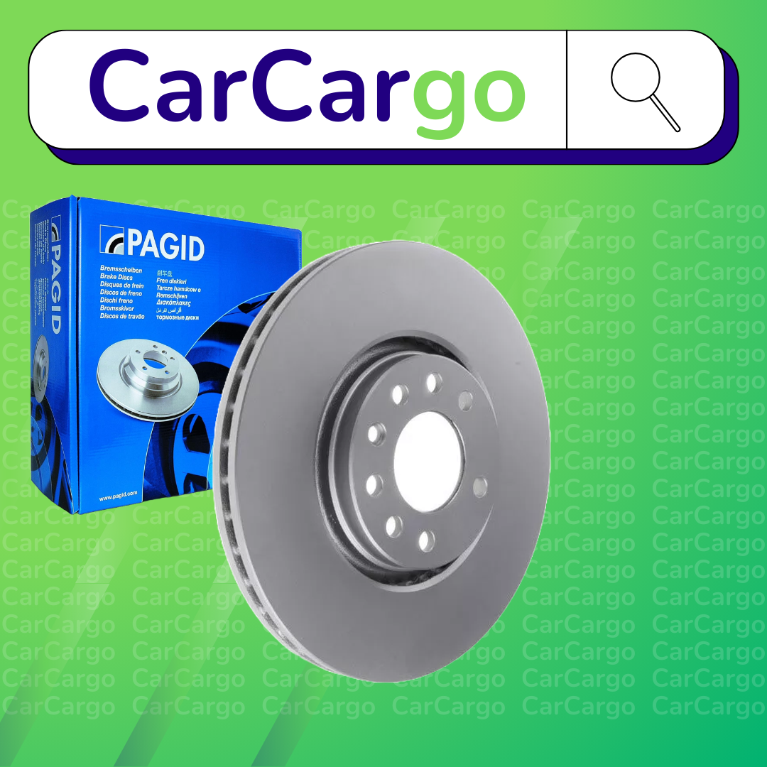 Pagid Vented Front Brake Discs Pair For Saab 9-5 2.3 Turbo 1999-2009 308 mm