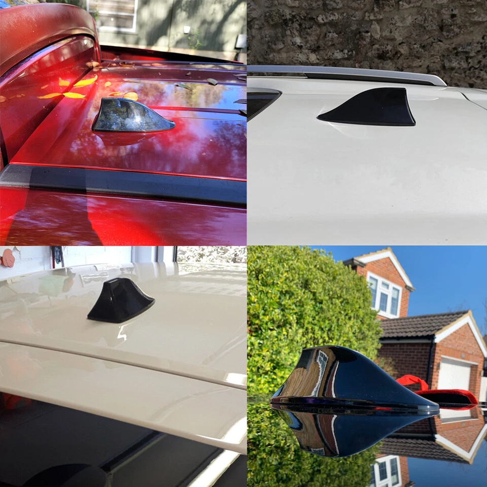 Para Pontiac G5 G6 Coche Antena Tiburón Aleta Techo Base Aérea Radio AM/FM Tapa Señal Foto 3 de 4