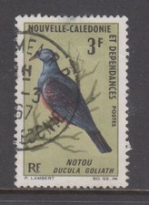 New Caledonia - 3f Bird Issue (Used) 1966 (CV $5)