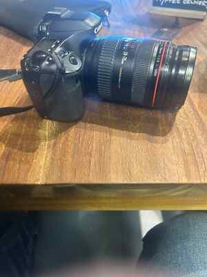 canon 80d camera with lenses (Canon EF 24-70mm, Canon 50mm 1.8, Canon 13-135mm)