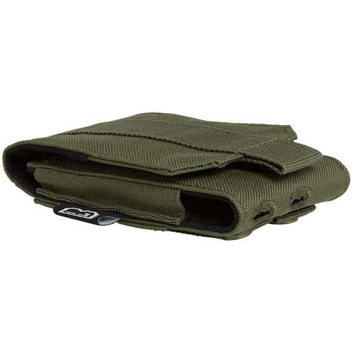 Brandit MOLLE Phone Pouch Tactical Hiking Webbing Belt Outdoors Cable Entries - 第 9/34 張圖片