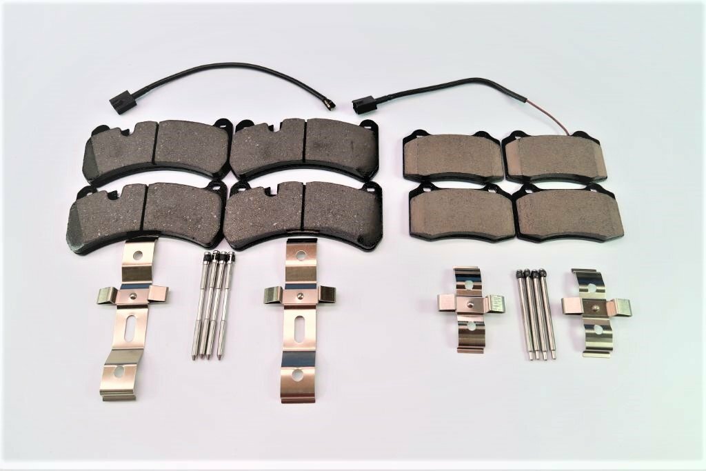 Maserati Ghibli S Sq4 Quattroporte front & rear brake pads TopEuro 891