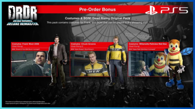 DEAD RISING DELUXE REMASTER - Pre-Order Bonus DLC UK/EU PS5  Rapid Dispatch  