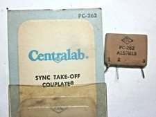 Centralab CRL PC-262 Sync Take-Off Couplate PEC Bulplate Coupler Module Vintage