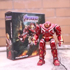 avengors Iron Man MK44 Hulkbuster 7in Action Figure Collection LED Toys Gift Box