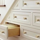 Gold Cabinet Knobs, 4 Pack Modern Crystal Drawer Knobs for Dresser and Kitchen