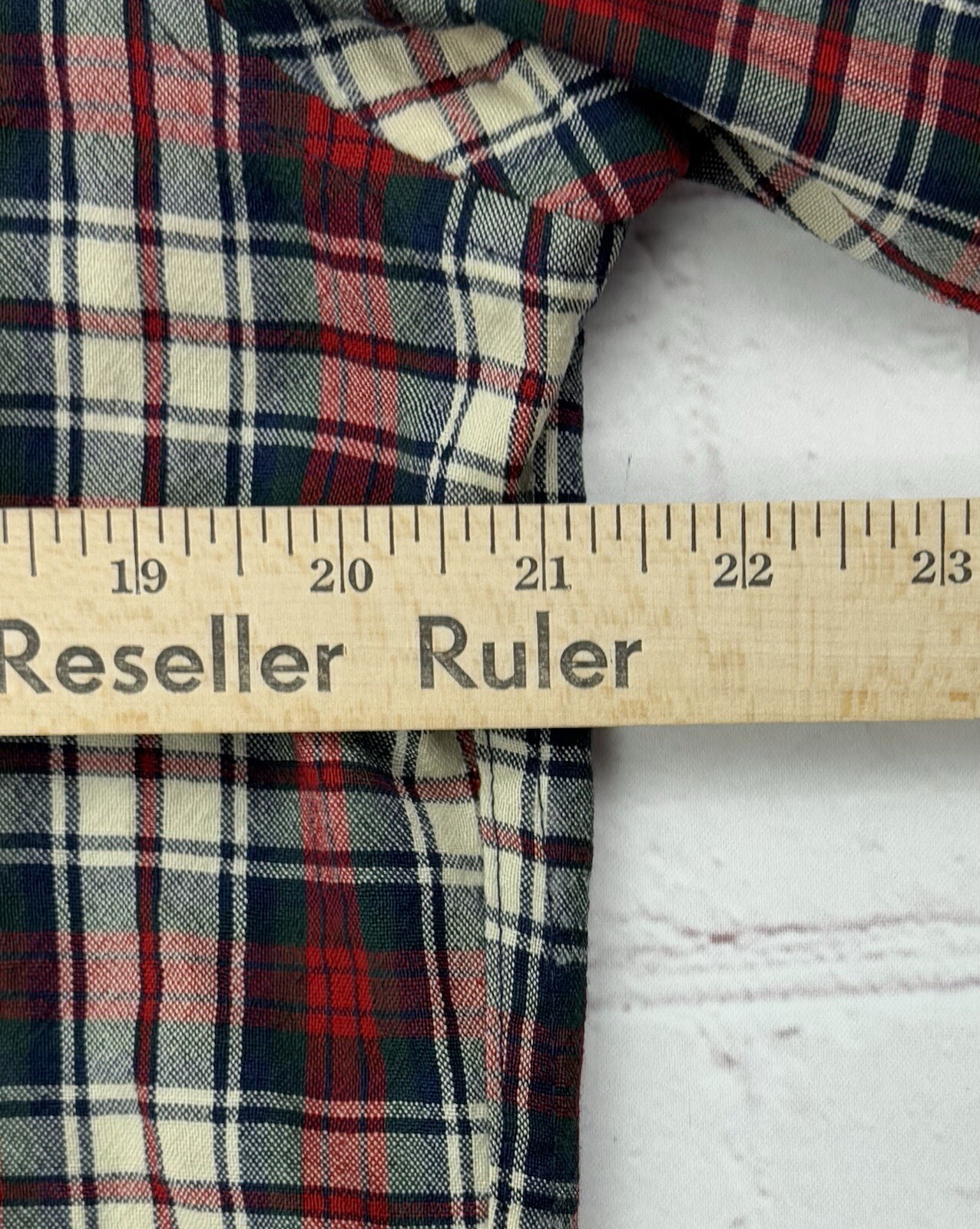 VTG Pendleton Lightweight 100% Virgin Wool Red/Bl… - image 7