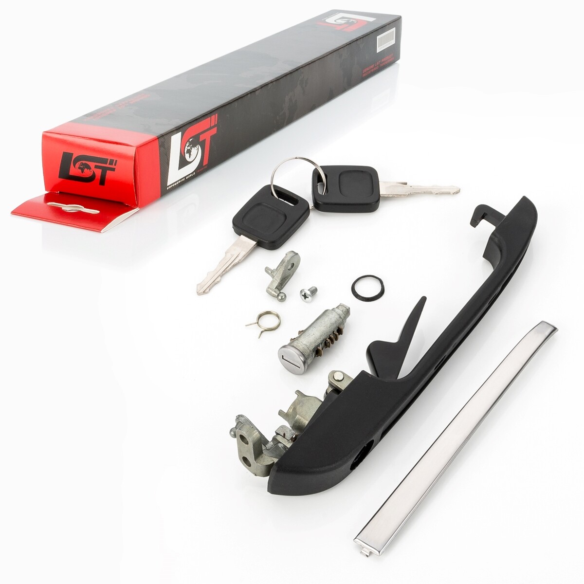 Door Handle Front Right VR with Lock for Audi 100 200 Avant 44Q C3