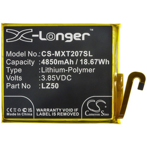 Battery for Motorola XT2075-1 XT2075-2 XT2075-3 LZ50 4850mAh 3.85V - Picture 3 of 5
