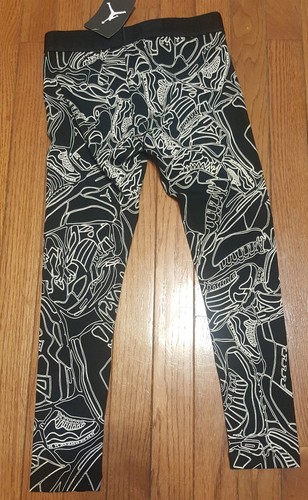 Nike Air Jordan Jumpman Girls Retro Printed Leggings Large 12-13yrs NWT - Picture 4 of 4