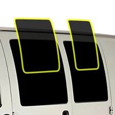 Precut Rear Windows Nano Ceramic Window Tint Film Kit Fits GMC Savana 96+