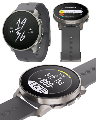 Suunto 9 Peak Pro Titanium Slate Dive Computer Wrist Suunto 9 Peak Pro Titanium Slate Dive Computer Wrist