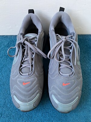 NIKE AIR MAX 720 Carbon Grey Crimson Mens' Trainers CK0897 - Main Image