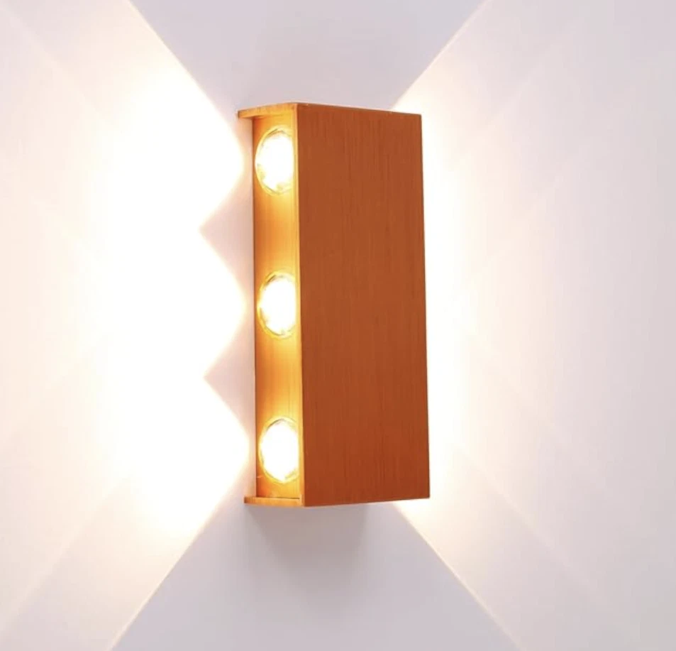 Modern Hardwired Up Down Wall Light 6W