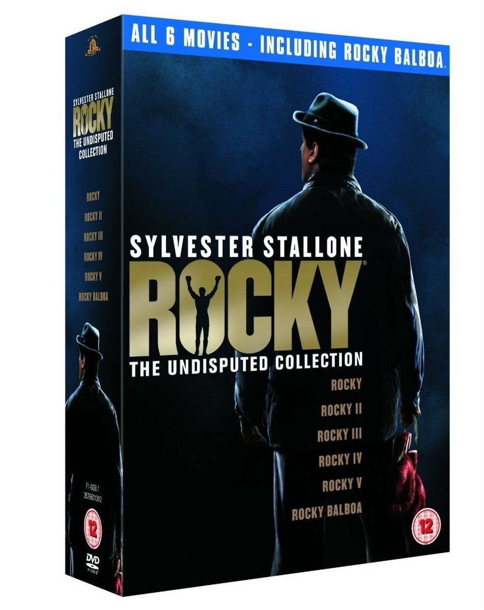 ROCKY Series 1-5 Complete Film Collection Part 1 2 3 4 5