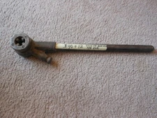 Toledo - Beaver 3/8 " inch die thread cutting tool ratcheting 