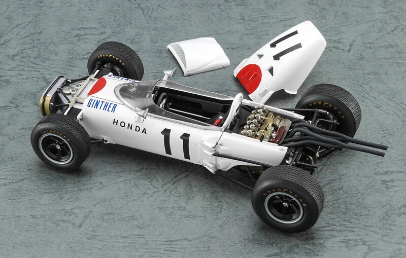 HONDA　RA272 A rare look at the 1965 Honda RA272 Formula 1 racer as it