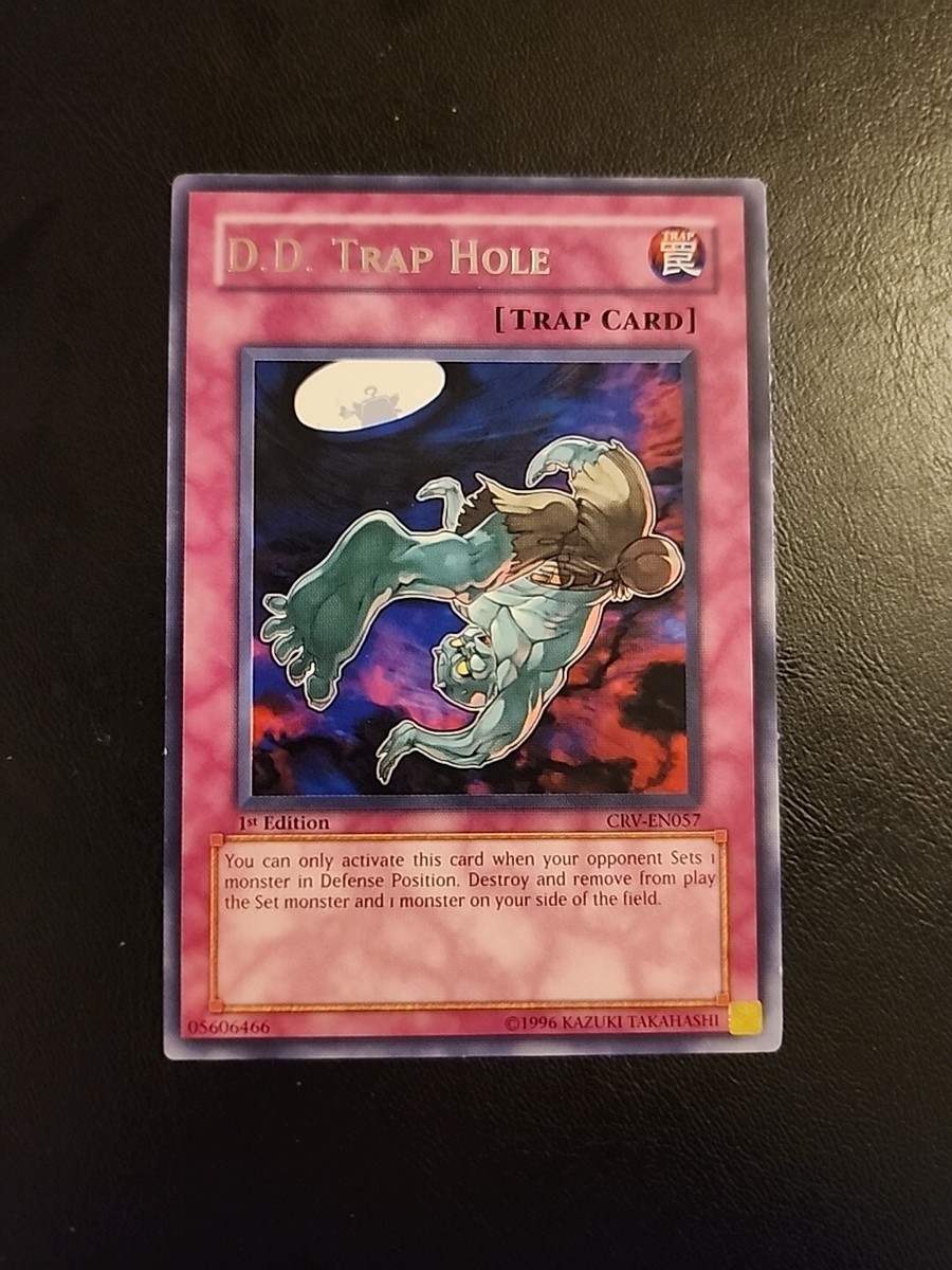 yugioh trap hole cards D.D. Trap Hole - 1st Edition - Rare Foil - Yugioh Trap Card