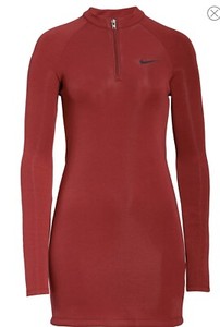 red nike dress