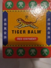 Tiger Balm Red Ointment Temporary Relief from Minor Muscular Aches and Pains 30g