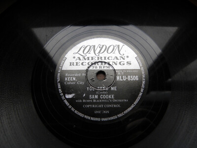 0393/ SAM COOKE-You send me -Summertime-JUKEBOX-HITS-78rpm Schellack