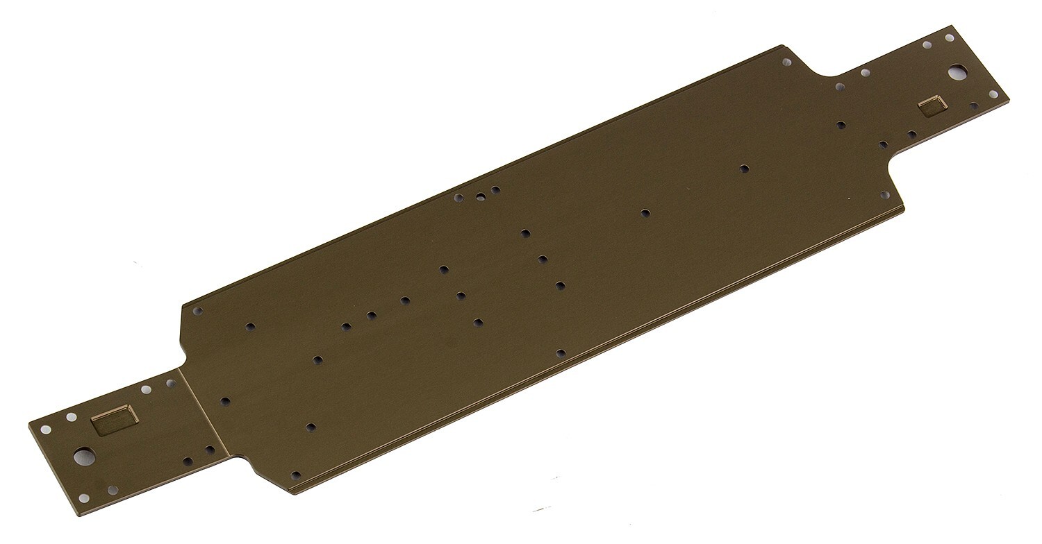 Team Associated RC10B74 Aluminium Lower Chassis Plate - AS 92110 B74