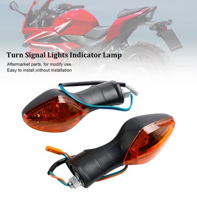 Turn Signal Lights Indicator Lamp For Honda CBR500 CBR650F CTX700 MSX125 Amber