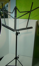 Hamilton World Stand Adjustable Sheet Music Stand Black Metal Carry Case