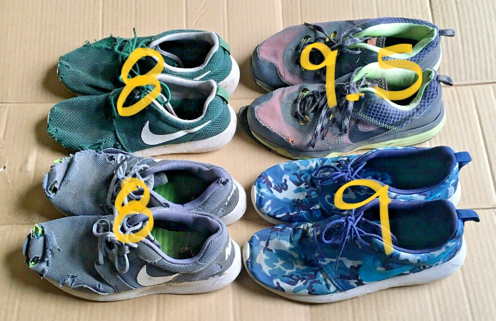 Nike Lot men’s Size 8 9 9.5 sneaker shoe beaters thumbnail 2