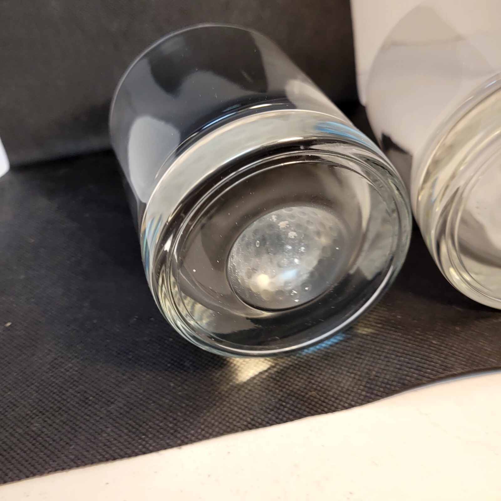 Pair Whiskey Glass Jeff Musser Foundation Etched Golf Ball Base eBay