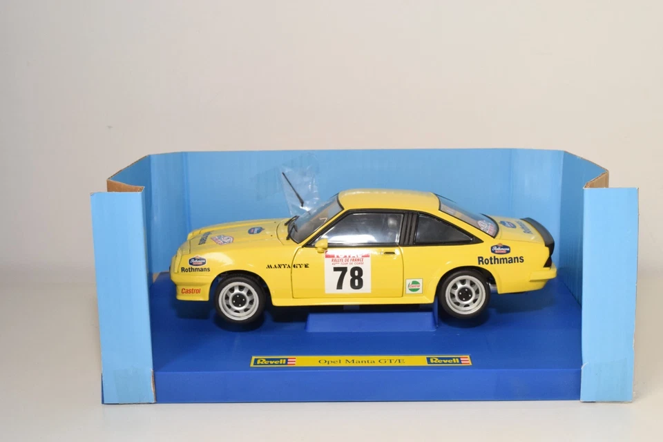 A66 1:18 REVELL 08421 8421 OPEL MANTA GT/E RALLYE DE FRANCE ROTHMANS MIB RARO - Immagine 2 di 4