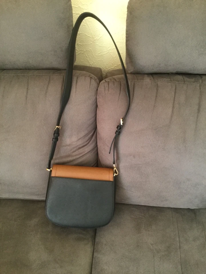 Tasche von Michael Kors , Farbe schwarz/braun ,Schultertasche, Foto 3 von 3
